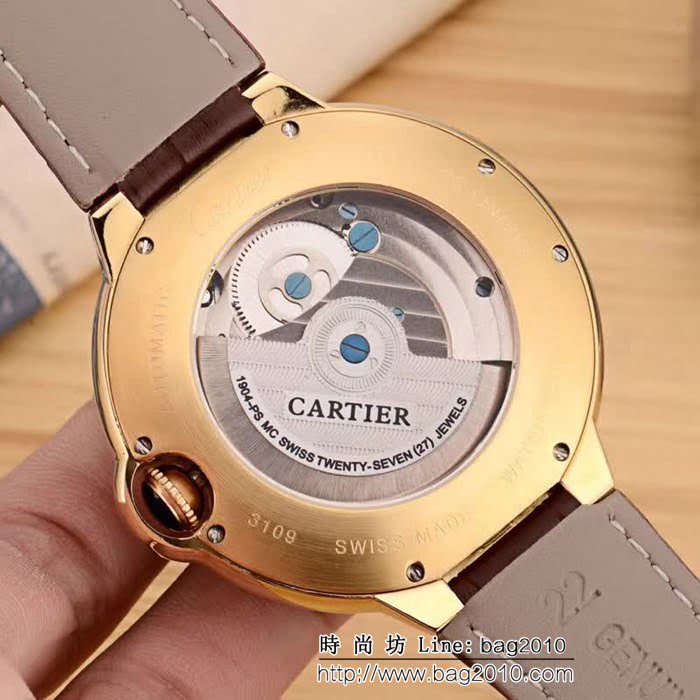CARTIER卡地亞 最新設計 全自動機械精品男士腕表 WSS2052